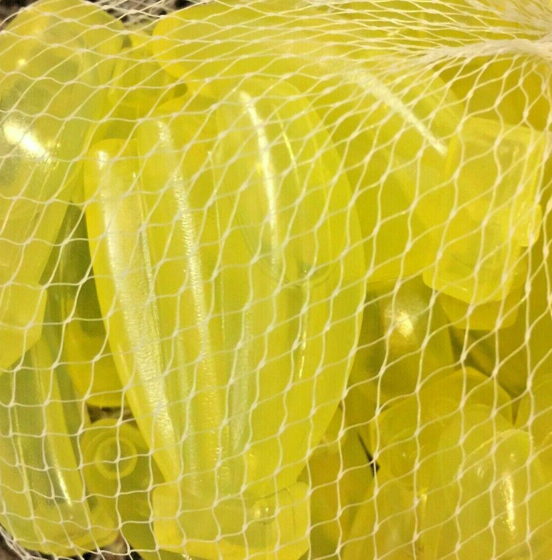 Cook Works Yellow Banana Bunch Shaped 24 pc Reusable Drip Free Ice Cubes