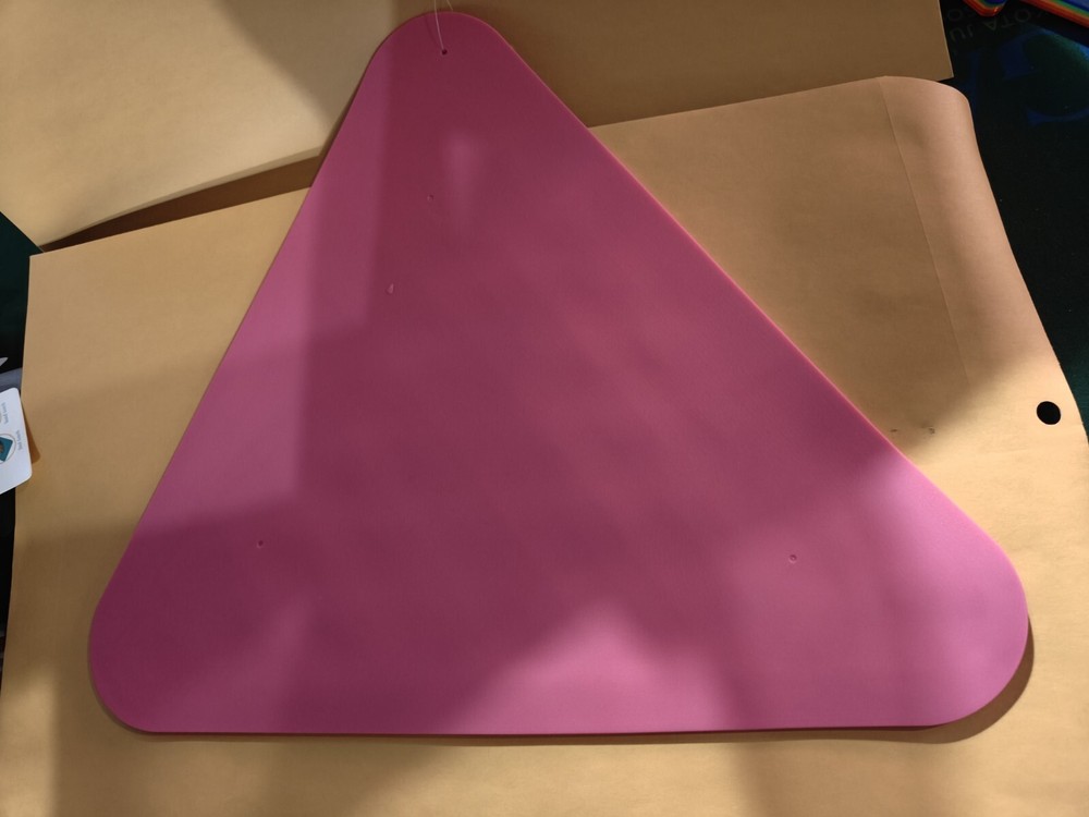 Sensory Mats Pink Triangle - From Target w/ Tags NEW!