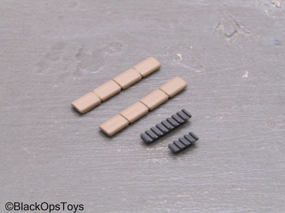 1/6 Scale Toy PMC - Black & Dark Brown Rail Set