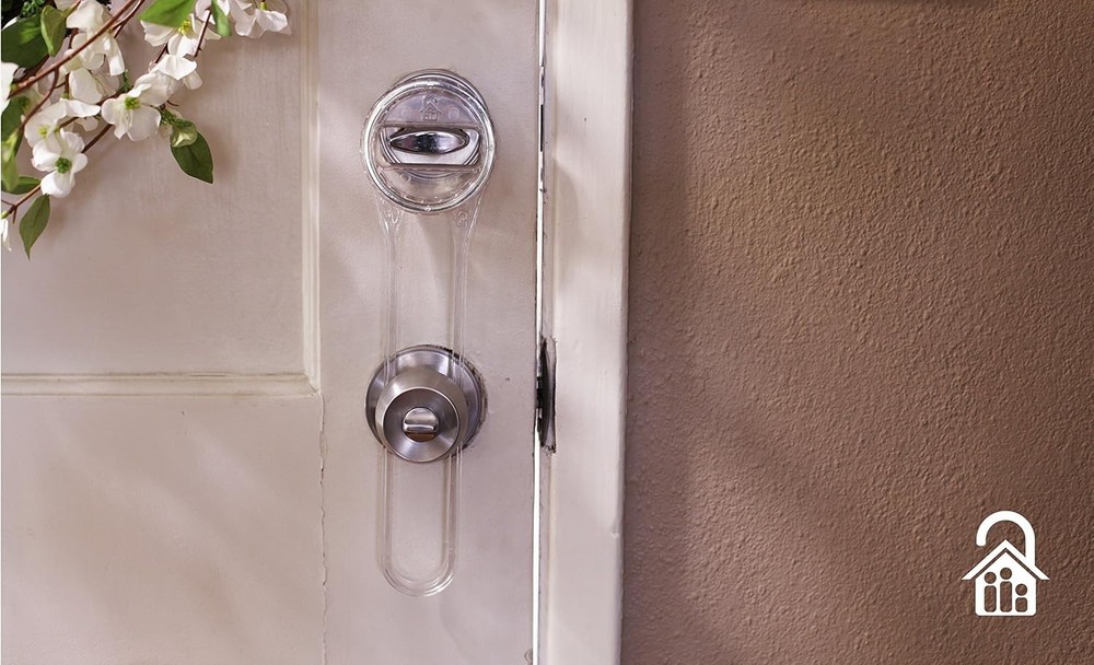 Bump Proof Deadbolt Door Locker, Clear