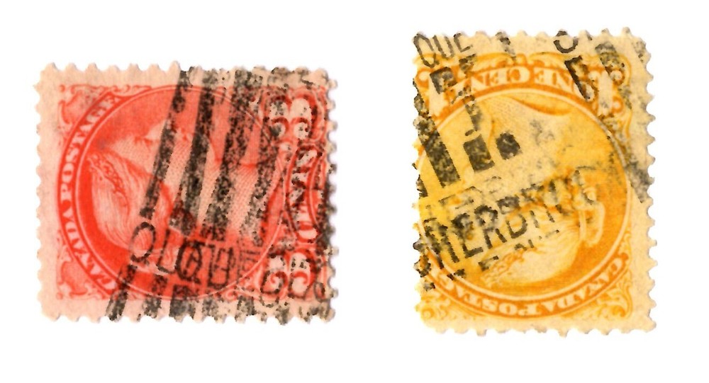 Canada, Roller Cancellations - Quebec, Sherbrooke on Small Queens