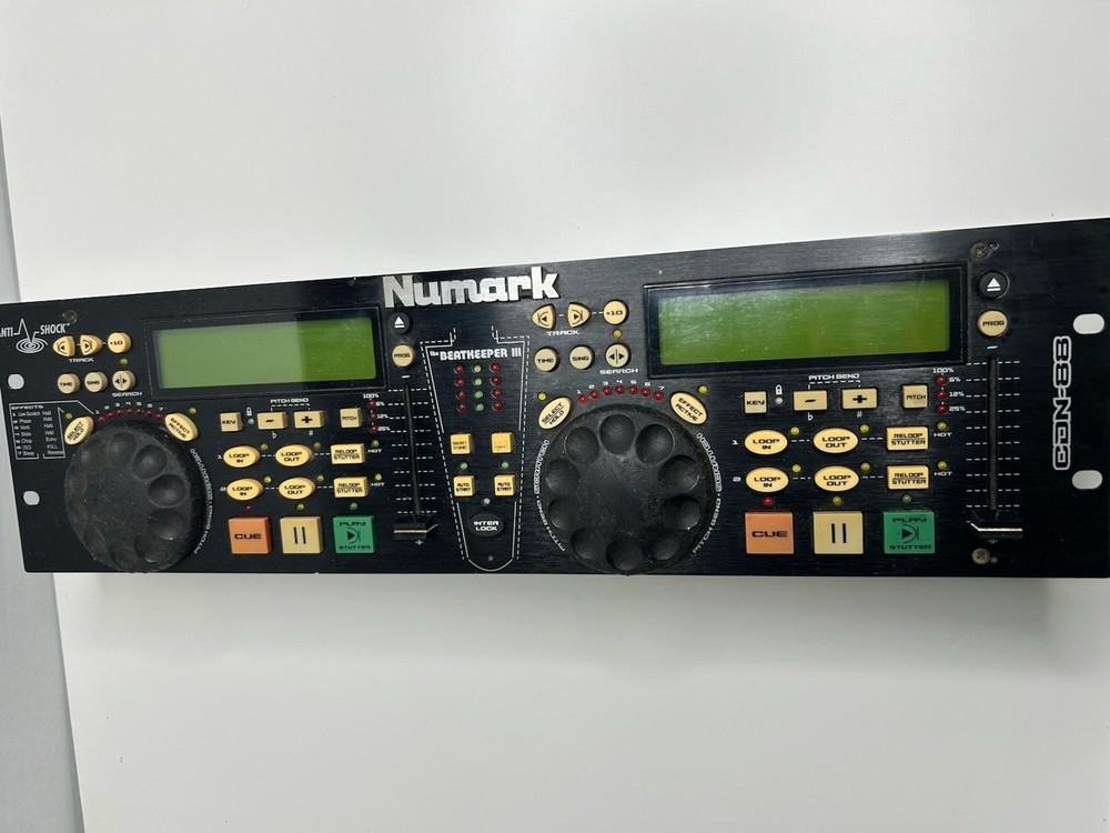 Numark CDN-88 Beatkeeper DJ Mixer Controller UNTESTED As Is