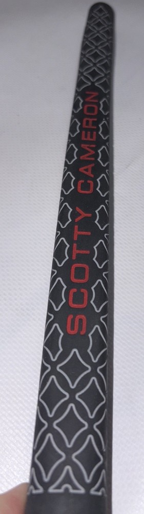 Scotty Cameron Pistolini Plus Gray/Red Textured PRO PULL