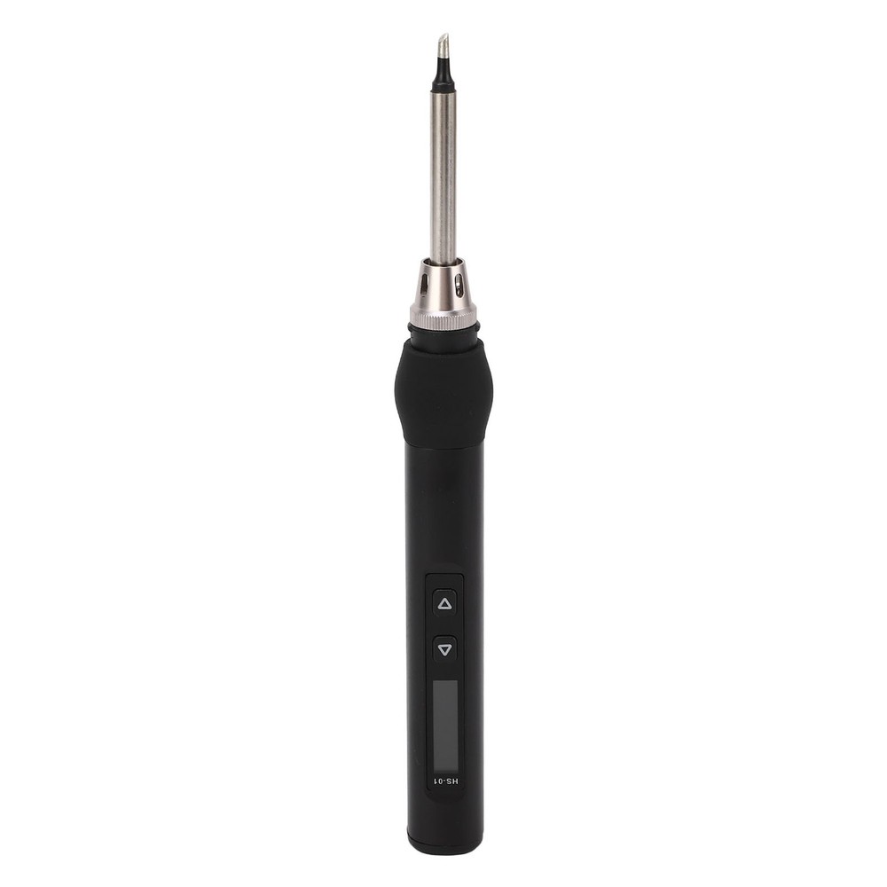 (Black)Electric Soldering Iron Digital Temperature Adjustable Fast Heating New