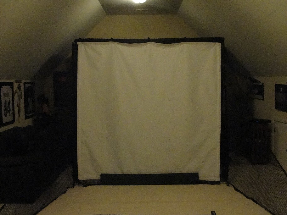Ultimate Golf Net Frame with Ball Return 93 x 89 WITH SCREEN**NET RETURN*