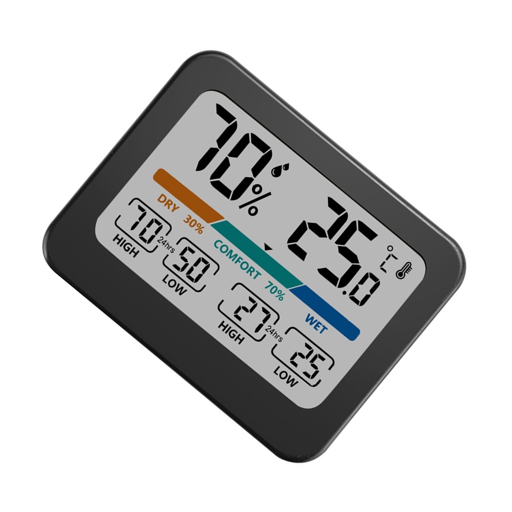 Home Room Thermometer with Hygrometer Function and Comfort Indicator Scale
