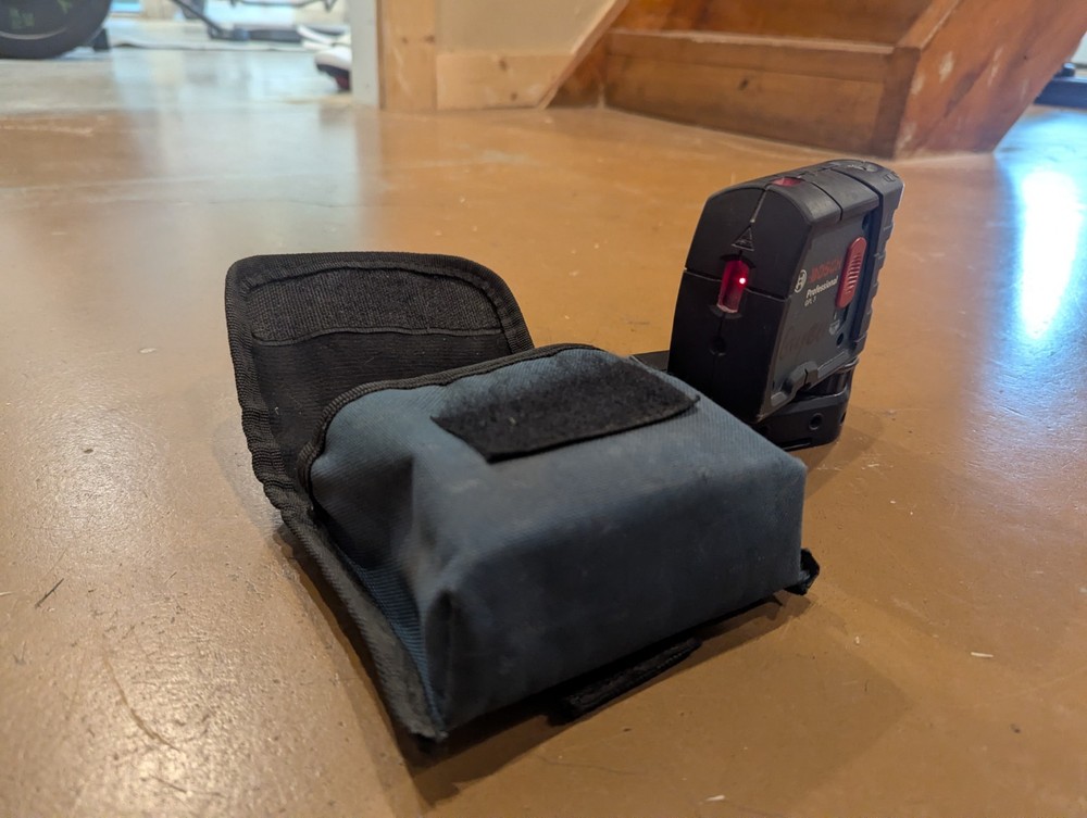 Bosch GPL3 Three-Point Self-Leveling Alignment Professional Point Laser w/ Case