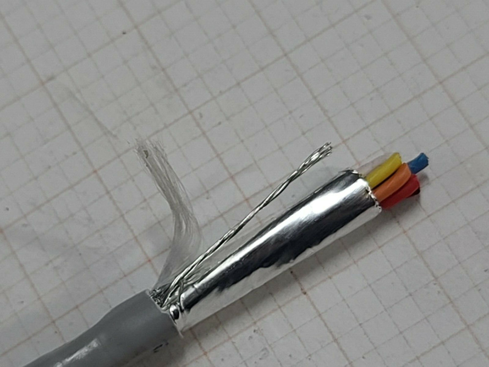 Honeywell Genesis 2217 18/8C Shielded Riser Security/Control Cable UV Gray /50ft
