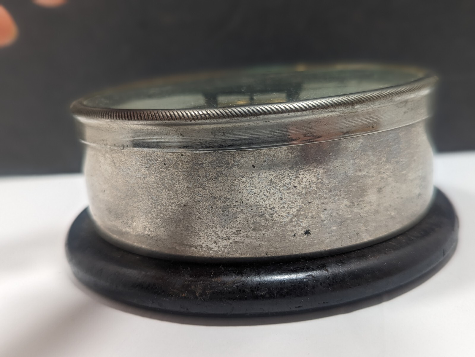 Vintage Frank S. Betz Co. Milli Amperes Meter Unique Steampunk Industrial