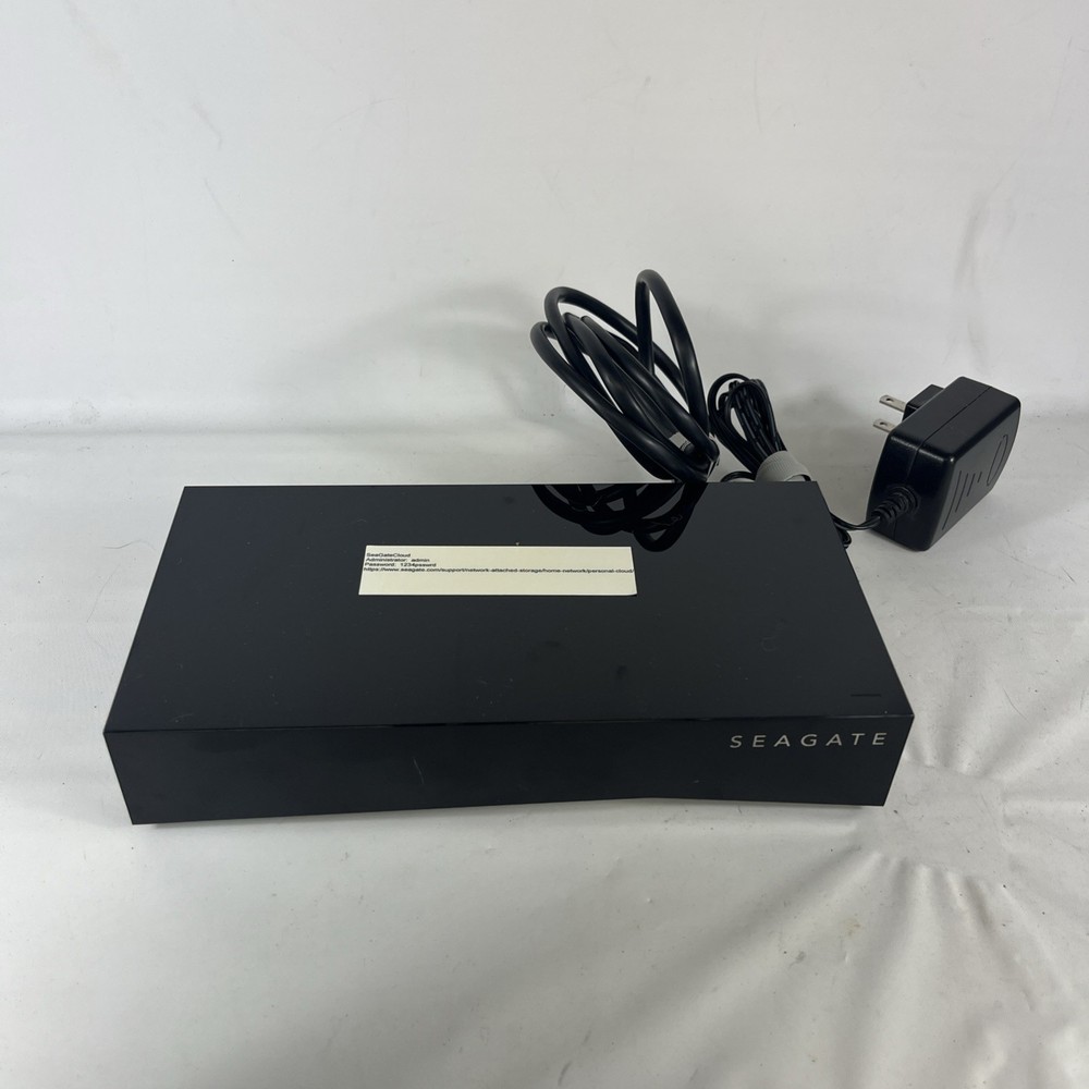 Seagate Personal Cloud 4TB Model: SRN21C + Power Supply - WORKING