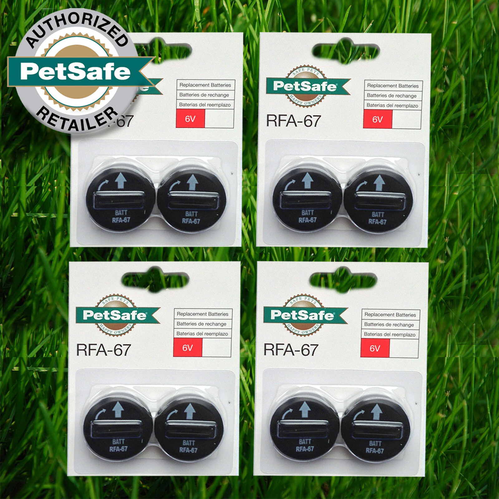 PetSafe RFA-67D-11 Batteries 6V for Dog Fence Collar Receiver PIF-275-19 PUL-275