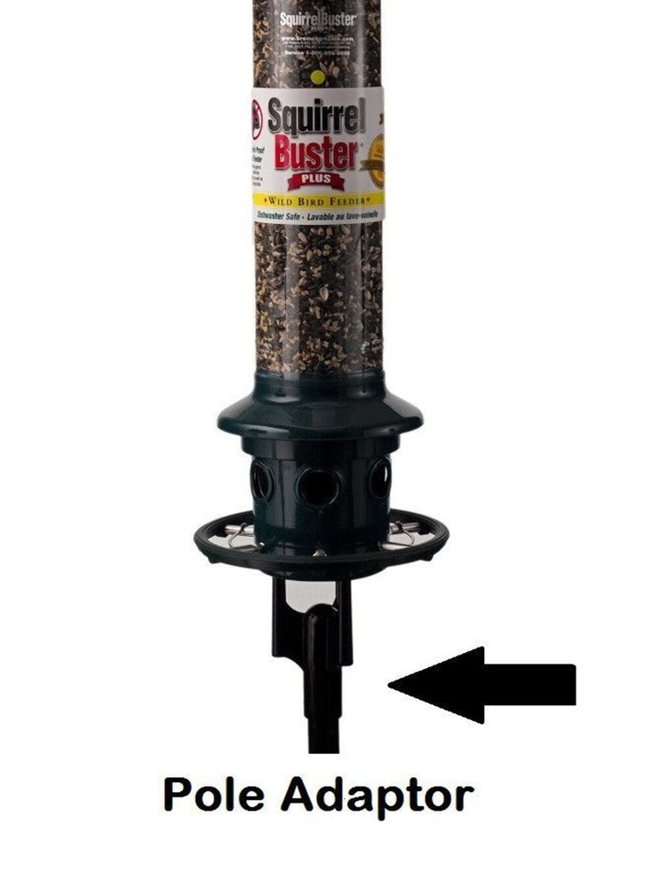 Brome Squirrel Buster Plus Pole Adapter 1025 100% Squirrel and rust proof Mount