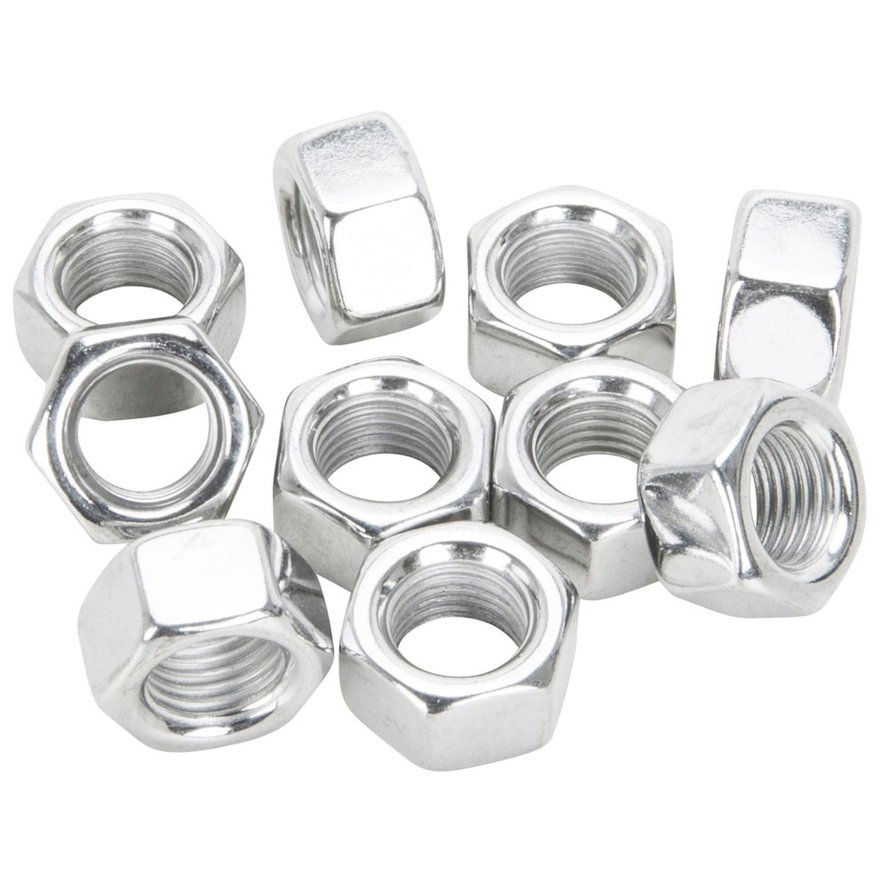 #HN-402 3/8-24 Chrome Plated Hex Nut - 10 Pack Colony Machine