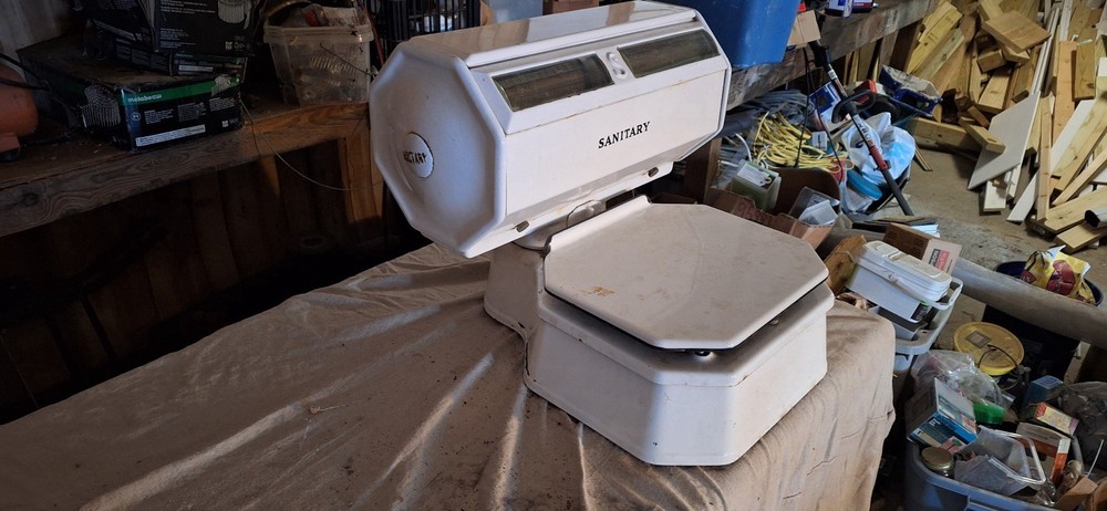 Vintage Sanitary Scale