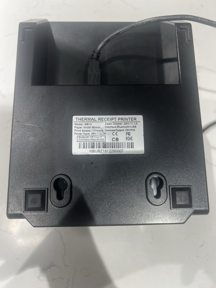 Inkjet M813 Desktop Thermal Receipt Printer