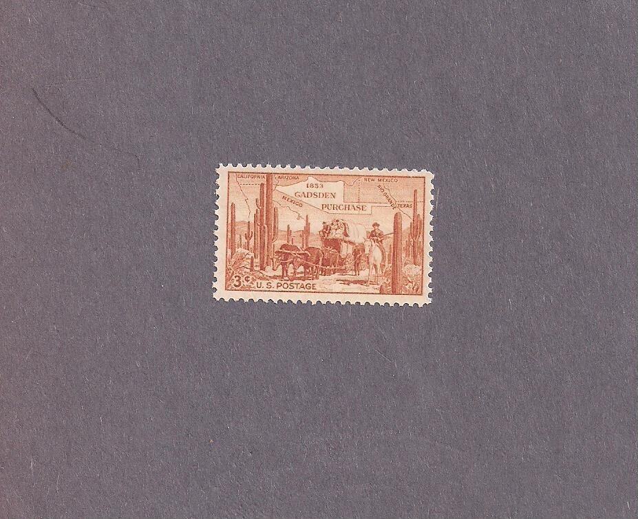 #1028 Gadsen Purchase Issue mint NHOG