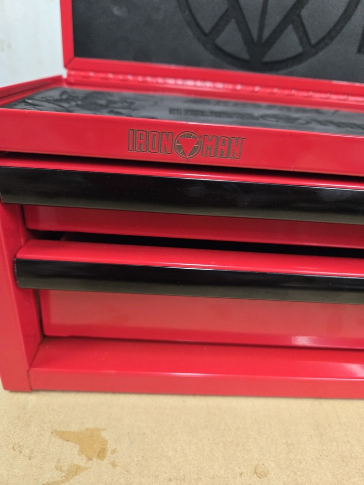 Iron Man Min Tool Box Custom Laser Engraved Edc Dump Box