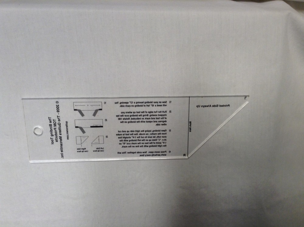 The Binding Tool – TQM Products copyright 2009