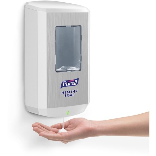 Purell 7830-01 Soap Dispenser, Wall Mount, Automatic, Touch-Free, White
