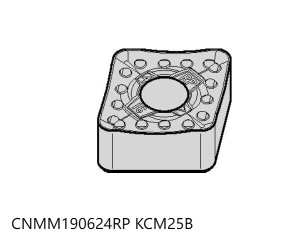 5 PCS  ORIGINAL  INSERTS      CNMM190624RP KCM25B