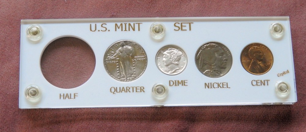 1930 COMPLETE MINT  SET SILVER UNCIRCULATED BU to CHOICE