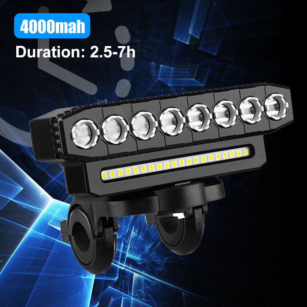 Bicycle Front Headlight Super Bright LED Bike Light USB Rechargeable Waterproof