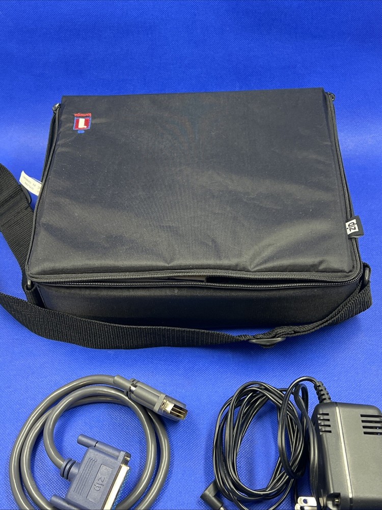 IOMEGA ZIP DRIVE ZIP100 EXTERNAL PARALLEL PRINTER PORT Z100P2 CABLE ZIPPER CASE