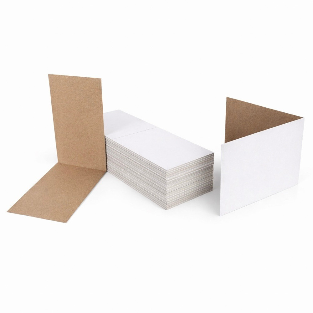 100 Count - 3" x 4.5" Cardboard Sleeves Mailing Inserts for Vending and Shipping