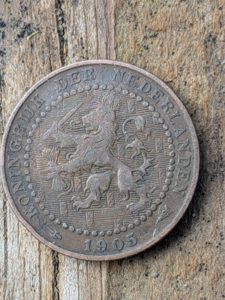 1905  Netherlands One Cent KM-107.1