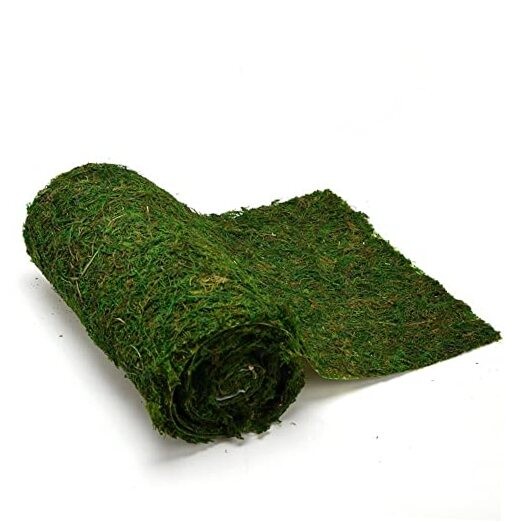 Dried Moss Table Runner for Party Garden 30cm X 180cm ( 12" x 71" )