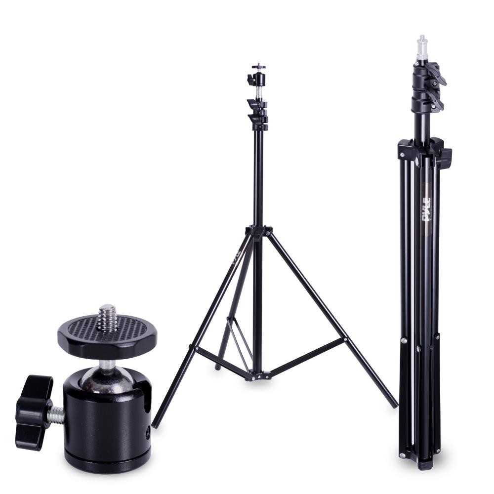 Pyle Pocket Projector Stand - Universal Device Camera / Camcorder Tripod Mount