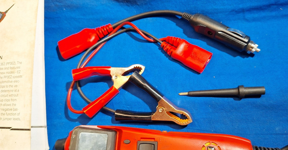 Power Probe PP3 EXREDAS With case extra long leads, Instructions Tested & workin