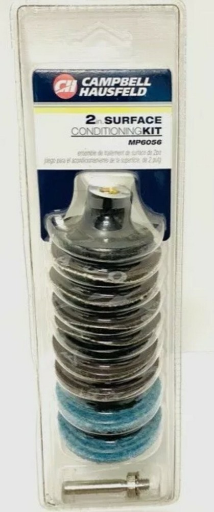 Campbell Hausfeld 2in. Surface Conditioning Kit 9pc Pack