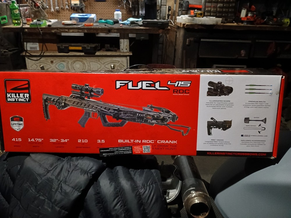 Killer Instinct Fuel 415 W/ RDC Scope Crossbow (‎2106)