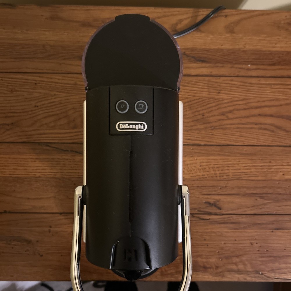 Nespresso Pixie EN124S Coffee & Espresso Machine DeLonghi Black/Silver Complete