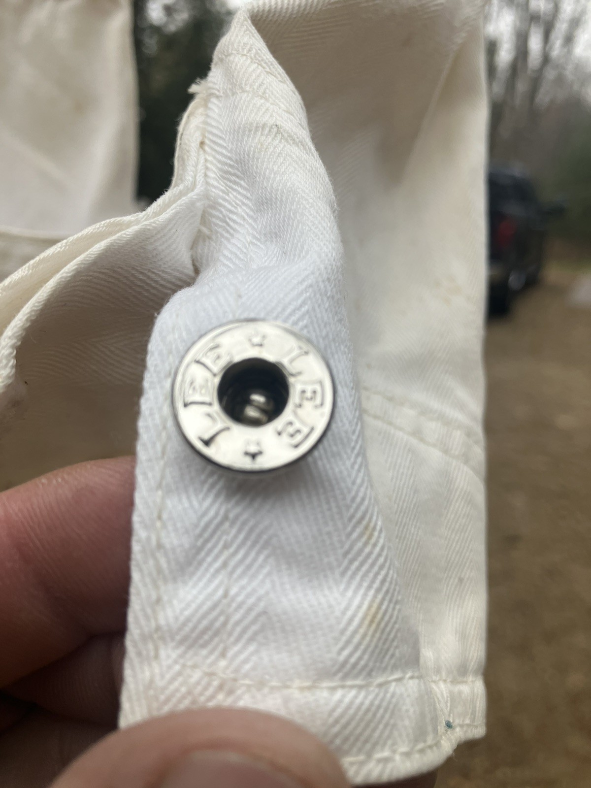 Vintage 50s LEE Auxiliary Police Wisconsin Sanforized Coveralls Jumpsuit.Rare