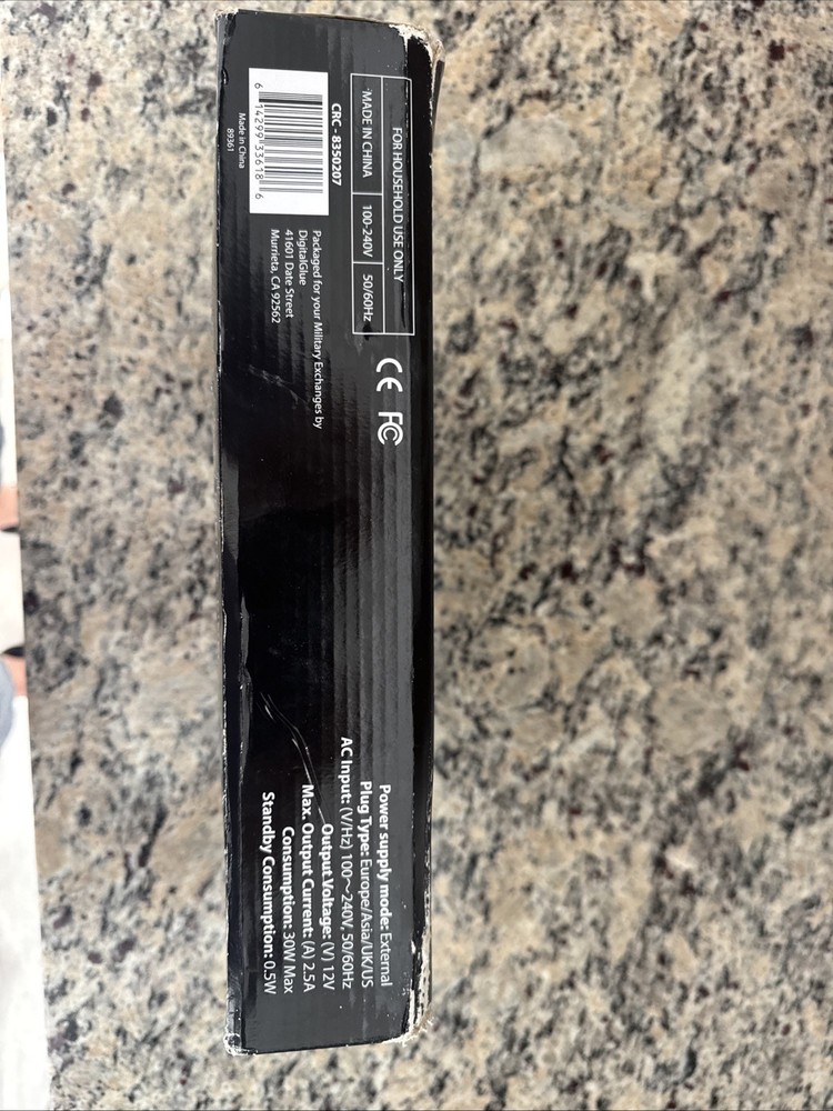 New/Unused Next Generation AFN DVR Satellite TV Decoder & DVR AFN7500HD. Boxed