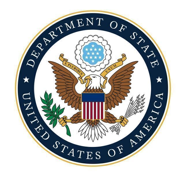 Dept Department of State Sticker Decal