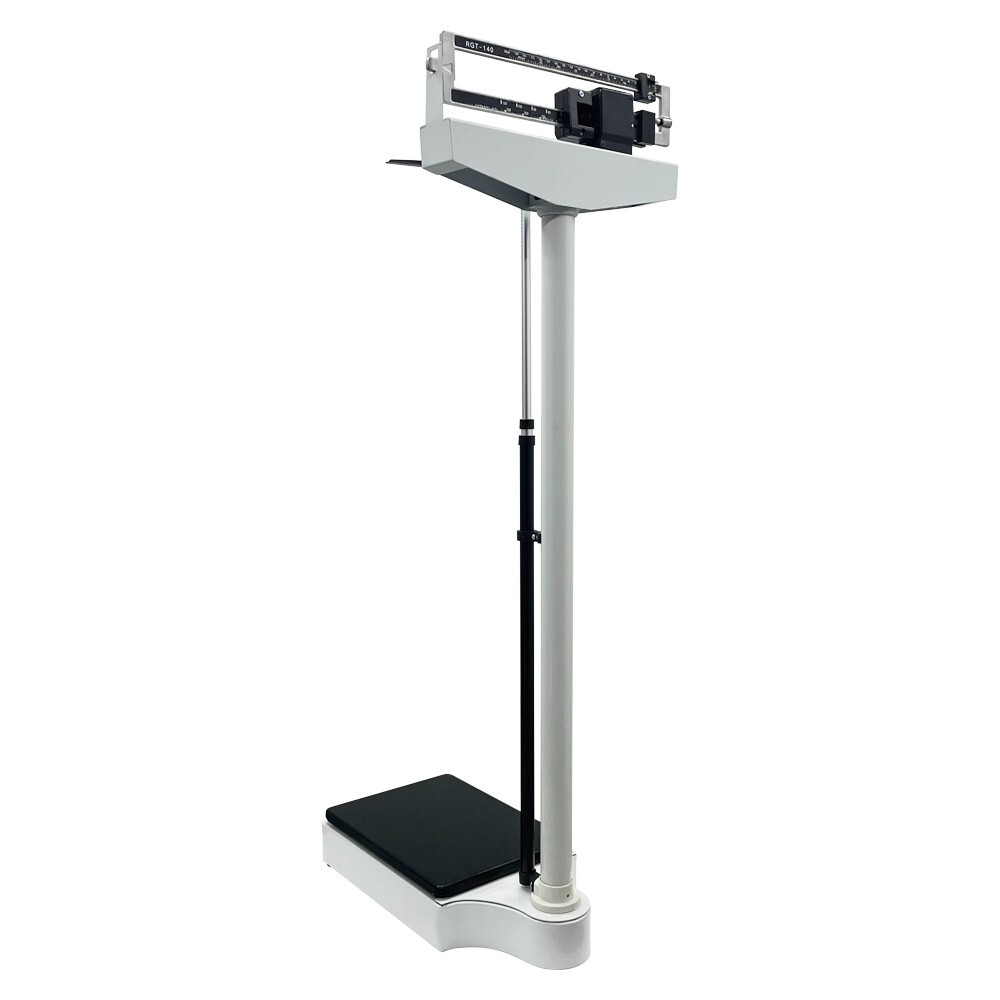 308 lb Height Weight Scale Physician Mechanical Scale Double Ruler