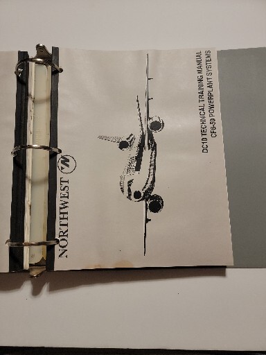 NORTHWEST AIRLINES DC10-30 TRAINING MANUAL