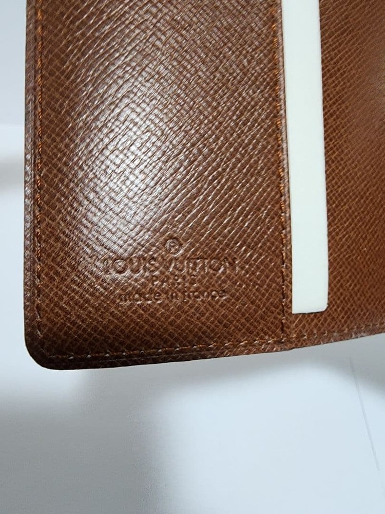 Used Louis Vuitton Monogram Notebook Cover Notebook Included