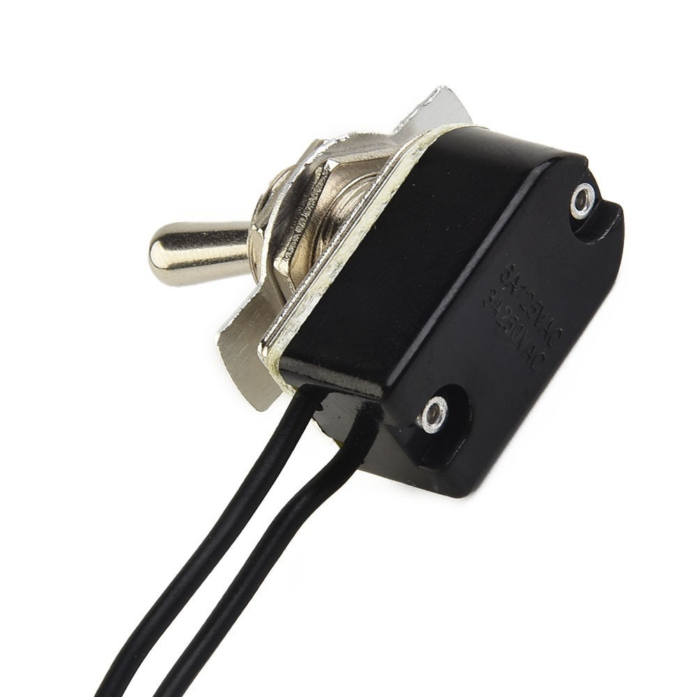 for TOGGLE Switch SPST 6A Rocker SPST Contacts Switch for TOGGLE 12mm Cutout
