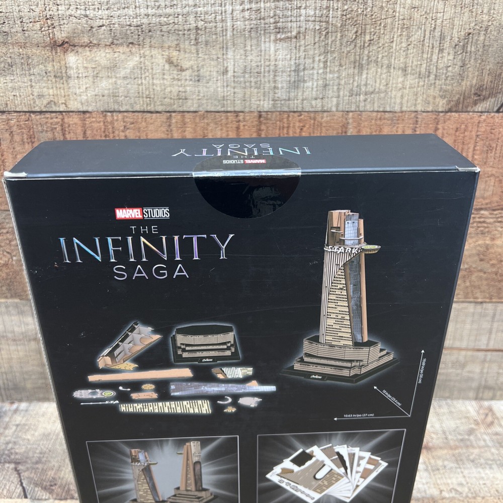 Marvel Stark Tower 3D Puzzle Brand 67PC 2022 4D MARVEL INFINITY.