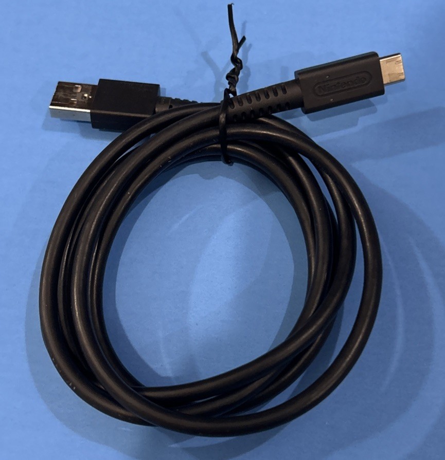 Nintendo Switch HAC-010 Official Charging Cable for Pro Controller OEM USB-C