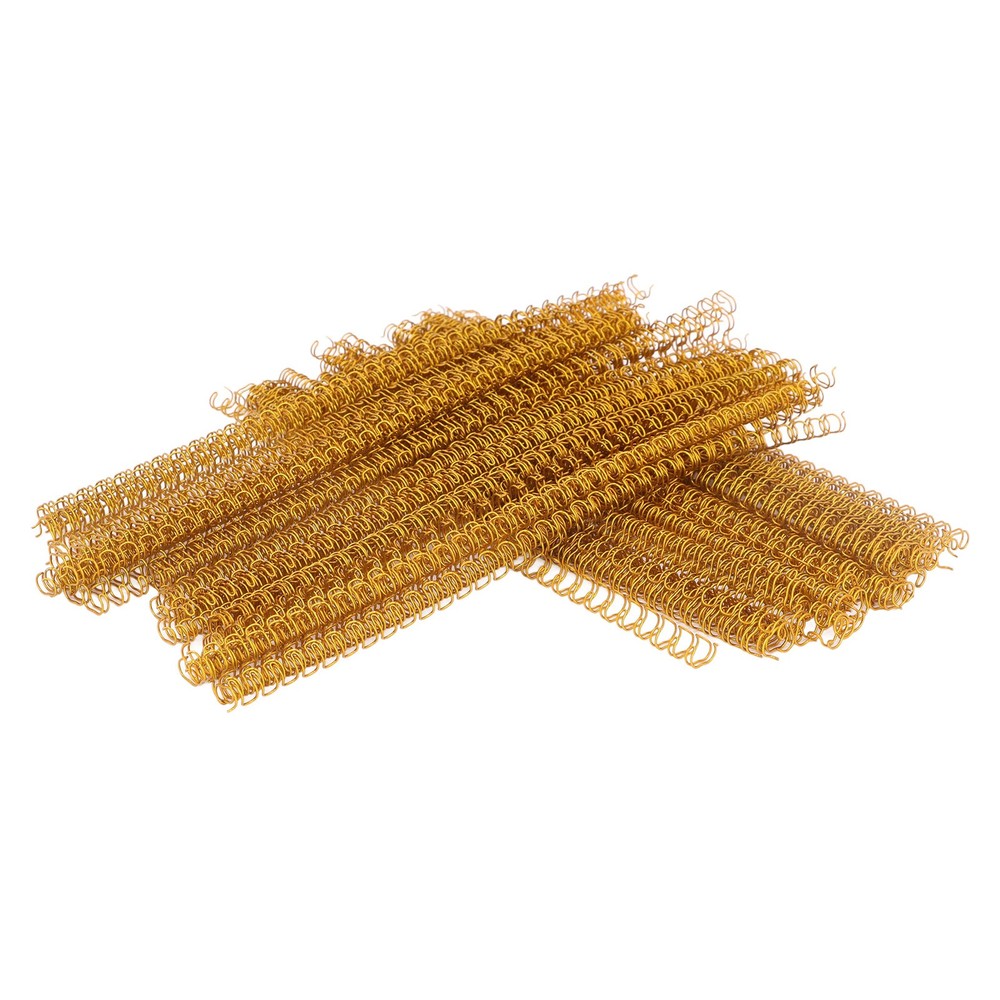 100Pcs Double Loop Wire Binding Spine Durable Set Kit For A4 Paper Popular