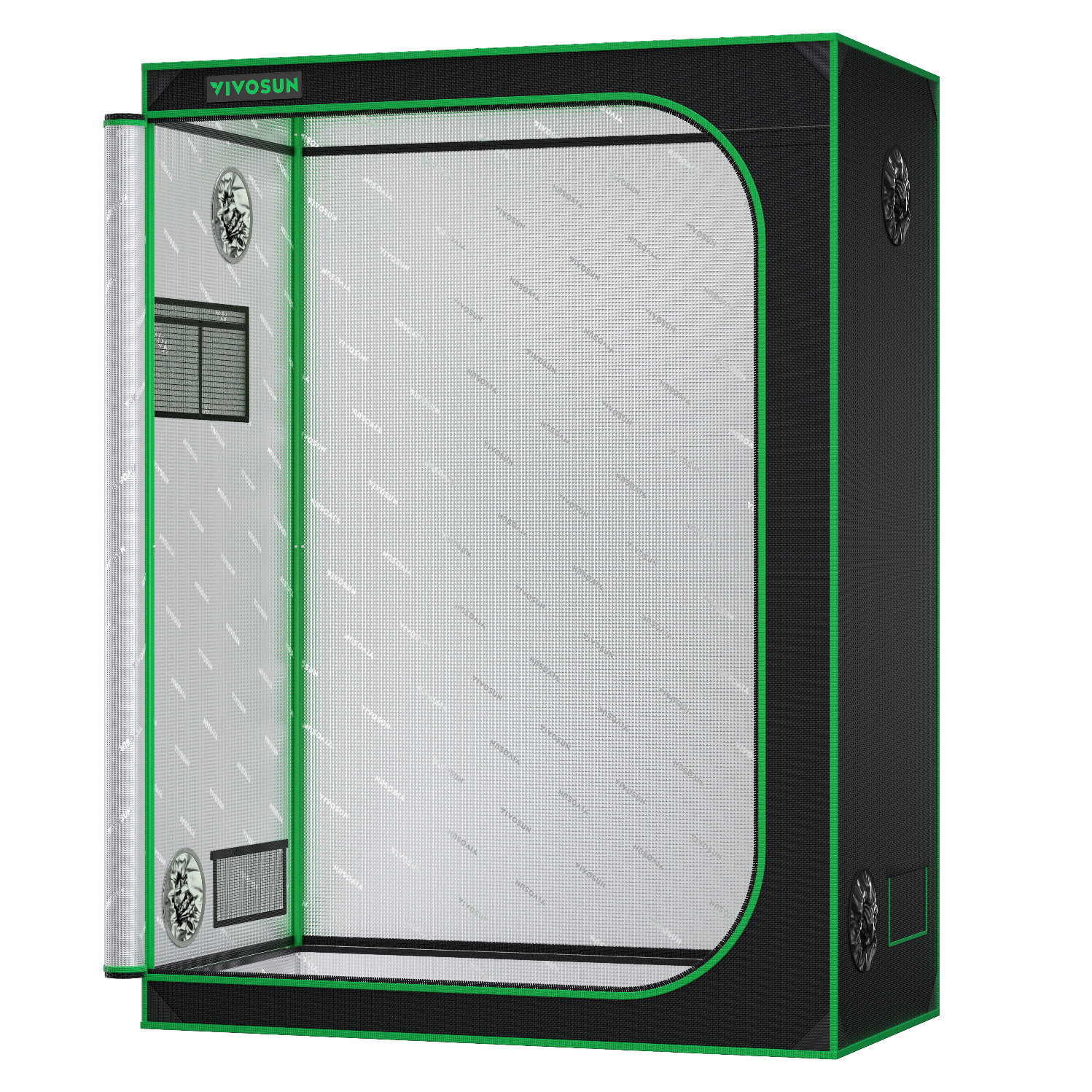 VIVOSUN 5X2FT Indoor Hydroponic Grow Tent Plant Growing Mylar Room 60"X32"X80"