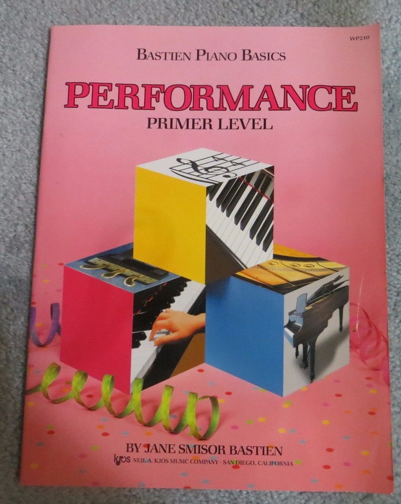Primer Performance Level Bastien Piano Basics WP210 Kjos