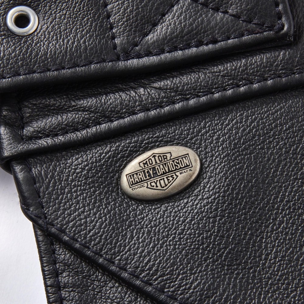 Mens Harley Davidson Leather Chaps - Medium