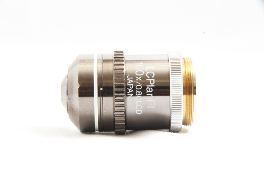Olympus LCPlanFI 100x / 0.80 LCD Microscope Objective Lens #5633