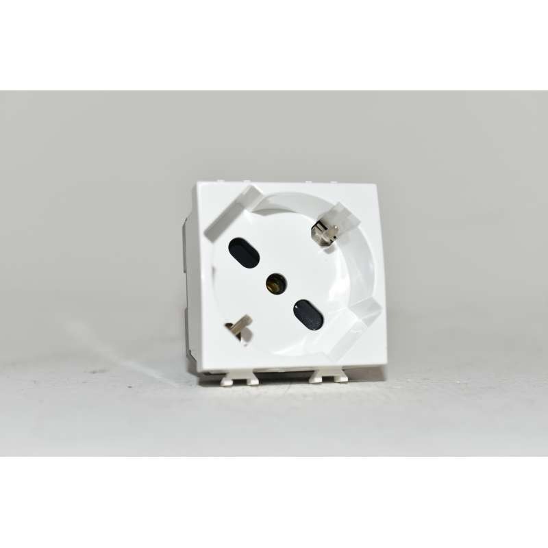 ABB Chiara 2CSK1109CH Socket 2P+T 16A Bivalent Bypass Schuko Type P30/P17